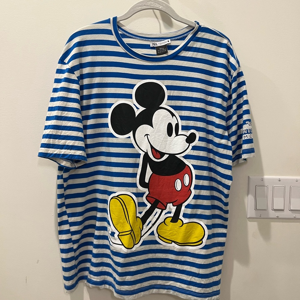 Zara Mickey Oversized Tee